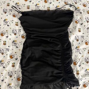 Garage Black Mini Dress